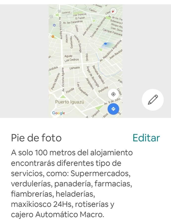 Iguazu Alojamiento "La Casa" Puerto Iguazú Exteriér fotografie